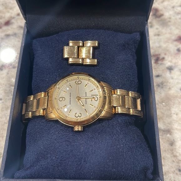 Anne Klein Gold Link Watch - Picture 3 of 16
